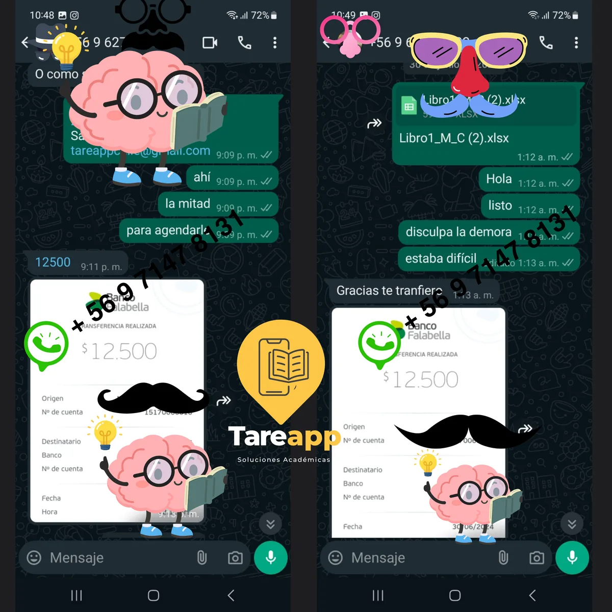 Referencia de cliente de Tareapp