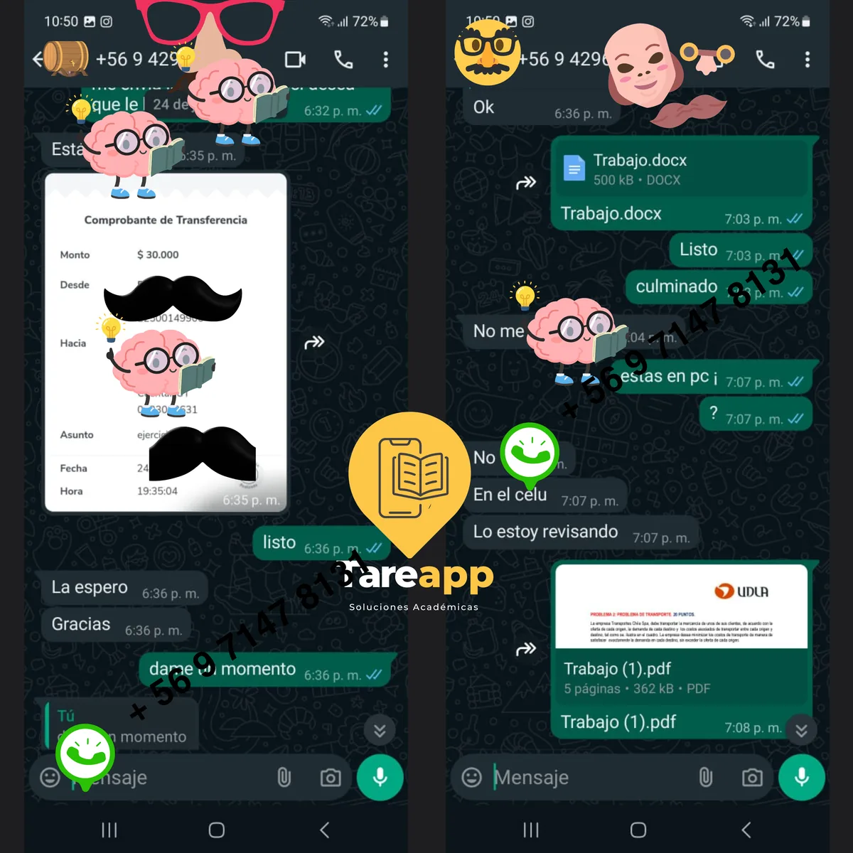 Referencia de cliente de Tareapp