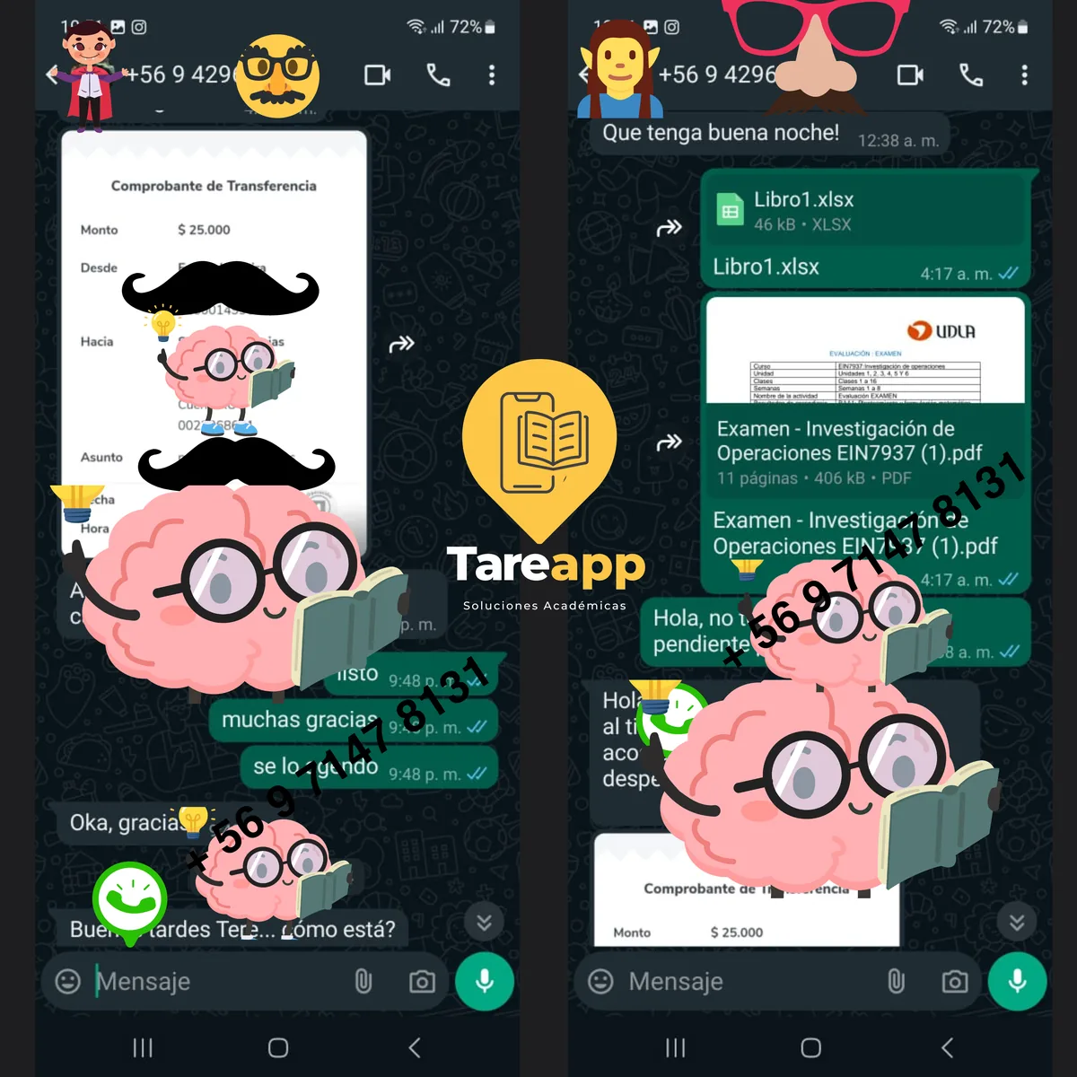 Referencia de cliente de Tareapp