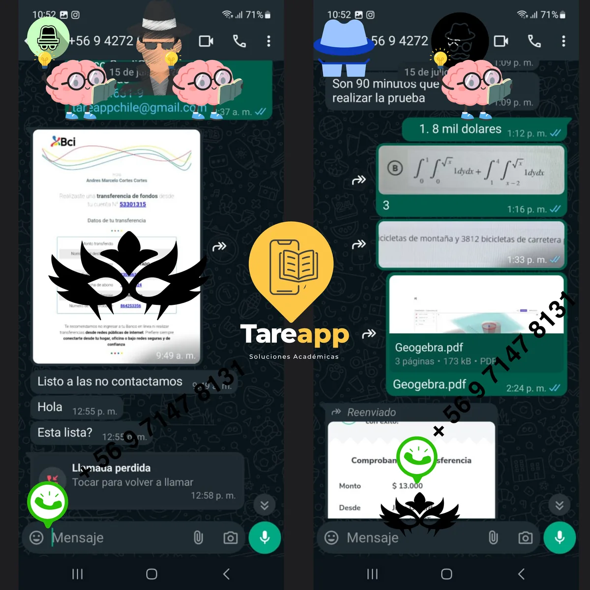 Referencia de cliente de Tareapp