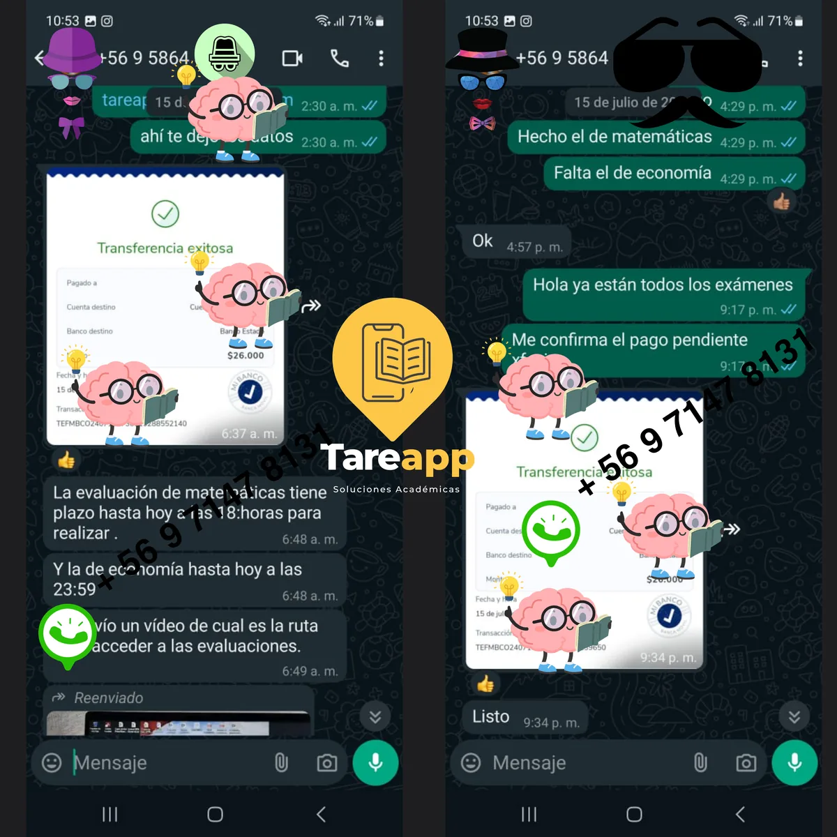 Referencia de cliente de Tareapp